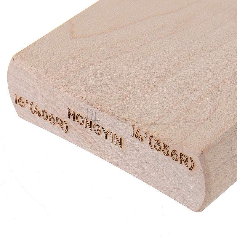 Two-Way Guitar Radius Sanding Blocks Stick 14"&16" Fingerboard Fret Leveling Tool