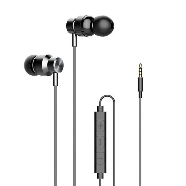 Haylou H8 3.5mm Wired Control In-ear Earphone Stereo Sound Music Headphone Earbuds with Mic