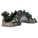 Aquarium Resin Bridge Landscape Pavilion Tree Fish Tank Ornament Decoration