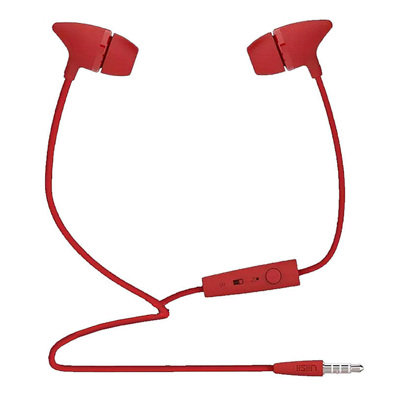 Uiisii C100 In-ear Headphones Bass Stereo 3.5mm Music Earphone With Mic for Xiaomi PC Android