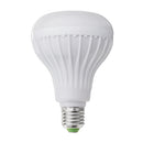 E27 12W Emergency Rechargeable Colorful LED Light Bulb bluetooth Speaker Music Lamp AC220V