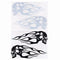 Car Sticker Motorcycle Skull Flame Stripes Gas Tank Vinyl Decals Universal