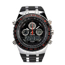 STRYVE S8002 Dual Display Digital Watch Luminous Chronograph Stopwatch Calendar Alarm Outdoor Watch