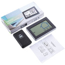Wireless Touch Screen Weather Station Forecaster with Temperature Humidity Thermometer Outdoor Forecast Sensor Clock
