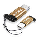 Marjay 3A 2 in 1 Micro USB Type C Fast Charging Transmission OTG Adapter For Tablet Laptop