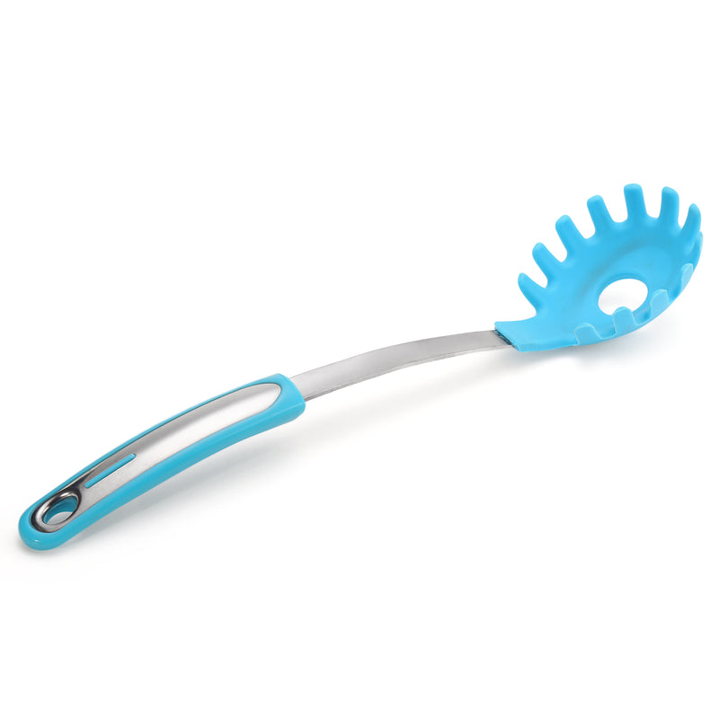 7 Pieces Stainless Steel and Silicone Cooking Utensil Set with Premium Stand Cooking Spoon