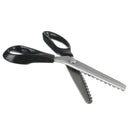 3MM 5MM 7MM Pinking Shears Arc-gear Scissors Sewing Craft Upholstery Tailor Zig Zag Tool