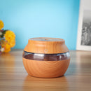 Wood Essential LED O il Ultrasonic Aroma Aromatherapy Diffuser Air Humidifier Purifier