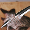 Fish Scale Scraper Scales Scales 304 Stainless Steel to Fish Scales Artifact Kill Fish Tools Kitchen Gadgets