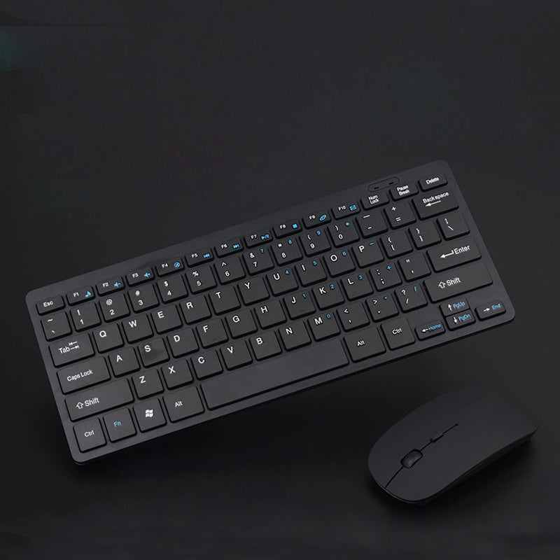 Ultra Thin Mini 2.4GHz Wireless Keyboard and Wireless Mouse Mice Kit Combo Set