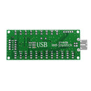 USB PC Arcade Joystick Game Controller LED Encoder Board with Light Cable