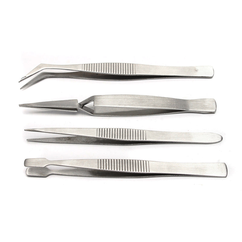 4Pcs Wood Burning Pyrography Soldering Tweezers Toolkits