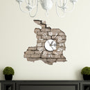 PAG STICKER 3D Wall Clock Decals Breaking Cracking Wall Sticker Home Wall Decor Gift
