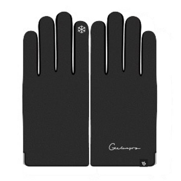 GOLOVEJOY Touch Screen Self-Heating Glove Autumn Winter Warm Windproof Business Embroidery Outdoor