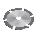 Drillpro 125mm 6 Teeth Circular Saw Blade Carbide Tipped Wood Carving Cutting Disc for Angle Grinders