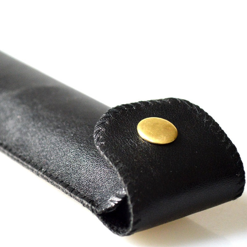 Zebra Leather Storage Bag With Buckle For 24 Holes Harmonicas Protective Case