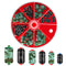 ZANLURE 29PCS 1.0g-6.0g Camouflage Fishing Lead Set Graduated Lead Outdoor Fishing Tool Set