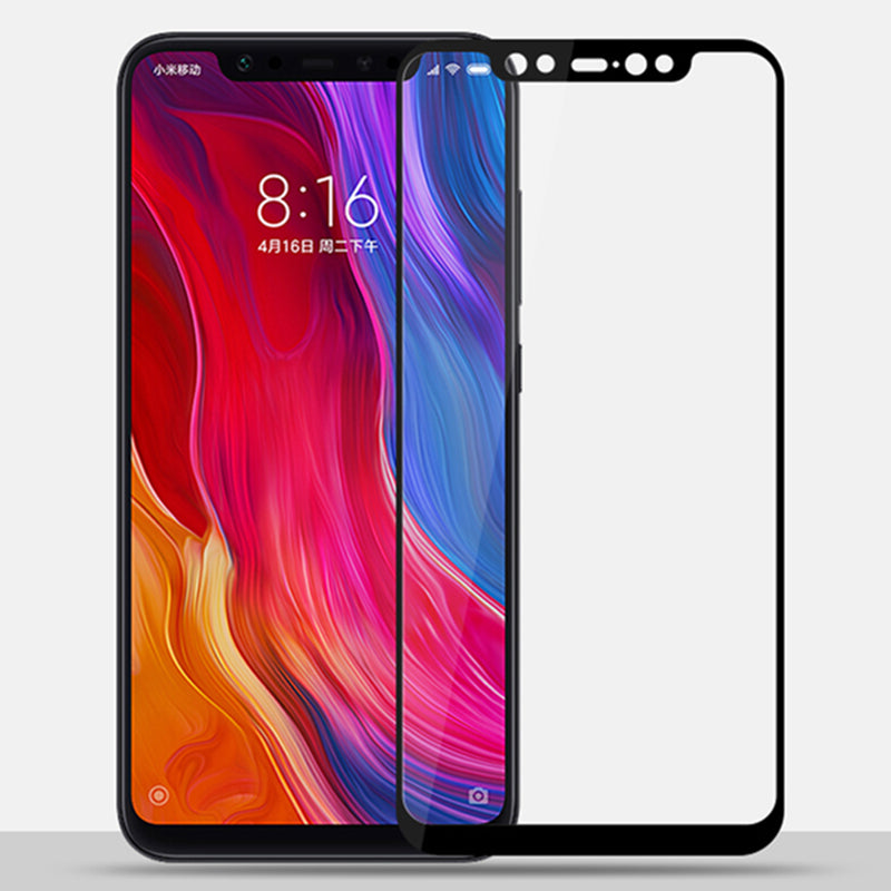 MOFI Diamond Anti Explosion High Definition Tempered Glass Full Screen Protector For Xiaomi Mi8