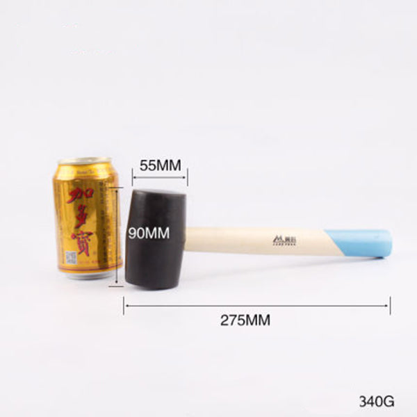 MYTEC Cooked Bakelite Handle Rubber Hammer Rubber Hammer Floor Tile Tools Tile Decoration Hammers