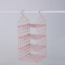 Bedroom Wardrobe Organizer Underwear Bra Clothes Pants Tie Storage Rack Cupboard Closet Hanging Basket Hooks Shelf Bag