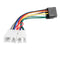 AU Car Side Trim Double Din Dash Facia Fascia Kit +ISO Wiring Harness For Toyota