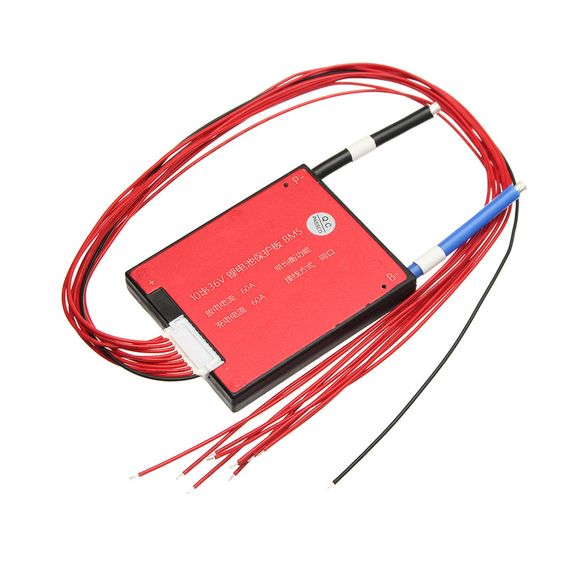 36V 10S Li-ion Lipolymer Battery 25A 60A BMS Battery Protection Board for Ebike Ebicycle