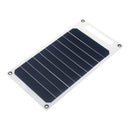6V 10W 1.7A Portable Monocrystalline Solar Panel Slim & Light USB Charger Charging Power Bank Pad