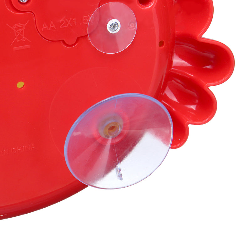 24 Music Baby Tub Crab Automatic Bubble Blower Bubble Maker Machine Song Bath Toy Gift