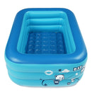 Square Rectangle Baby Inflatable Square Swimming Pool Children Bathing Tub