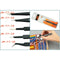 JAKEMY JM-T7-11 Stainless Steel DIY Electronic Long Pointed End Tweezer Forceps Maintenance Tools