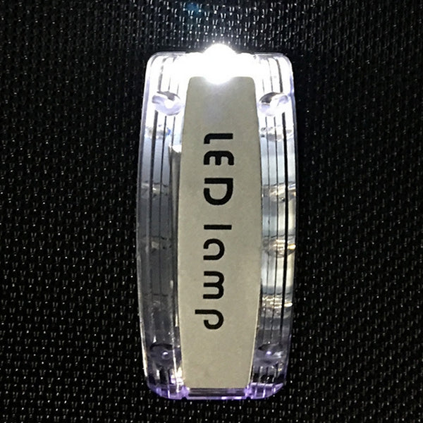 Rechargeable Blue Red LED Flashing Shoulder Light Traffic Warning Signal Lamp