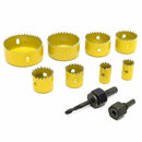 8pcs Hole Saw Cutting Set with Hex Wrench Wood Alloy Iron Cutter