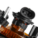 Pair Car Front Bumper Grill Fog Lights Lamp with Bulbs Amber for VW Jetta Sportwagen Golf MK6 09-14