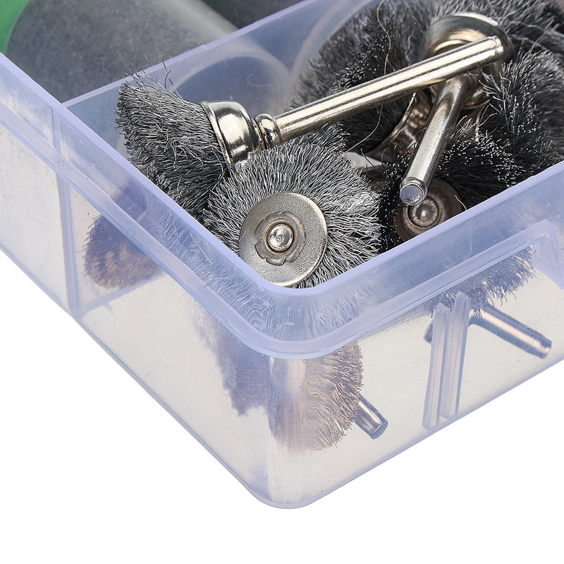 350Pcs Grinding Polishing Sanding Drum Kit Rotary Tool Accessories For Dremel