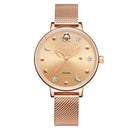 NAVIFORCE 5009 Moon Star Design Casual Style Women Wrist Watch Waterproof Gift Quartz Watch