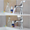 Zinc Alloy Bathroom Sink Faucet Kitchen Single Hole Hot/Cold Faucet