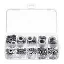 Suleve MXSW8 400Pcs Stainless Steel Flat Washer Assortment Set M2/2.5/3/4/5/6/8/10