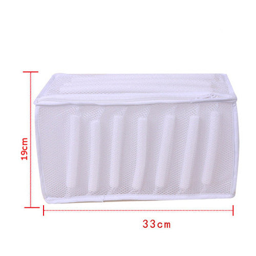 Laundry Footwear Sneaker Washer Dryer White Mesh Wash Bag Shoe Lingerie Clothes