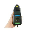 DT2236B 3 in 1 Handheld LCD Digital Tachometer Contact/non-contact Wide Measuring Range Speedometer
