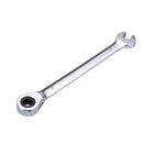 72 Teeth Chrome Vanadium Steel Fixed Head Ratchet Spanner Wrench Open End Ring Tool