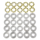 Machifit 10pcs F6-14M 6x14x5mm Axial Ball Thrust Bearing 6 x 14 x 5mm