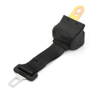 Universal Adjustable 2 Point Retractable Car Safety Seat Belt Buckle