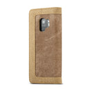 Caseme Canvas Magnetic Flip Bracket Wallet Protective Case For Samsung Galaxy S9