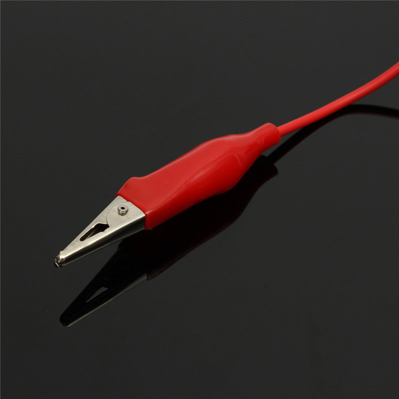 DANIU 42cm 10pcs Alligator Clip Electrical DIY Test Leads Alligator Double-ended Crocodile Clip Test Tools