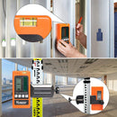 Universal LCD Display Green Red Light Laser Level Detector Receiver with Bracket