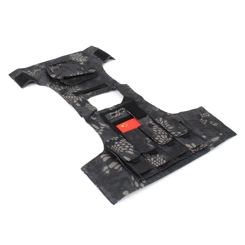 Kids Children Tactical Military Vest Assault Combat Gear Army CS Play Hunting Protective Aemor