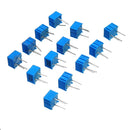 130Pcs 100R-1M Each 1 3362 Potentiometer Package 3362P Adjustable Resistor