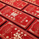 Red Envelope Chinese Character Culture Delicate Bronzing Elegant Design Red Envelope Suit Lucky Money Paper Envelopes from XiaomiYouPin