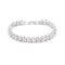 Trendy Metal Geometric Crystal Bracelet Temperament Rhinestone Bracelet