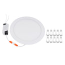 5pcs Bright Ultra-thin LED Ceiling Light Panel Lamp Pure White Lighting AC110-240V